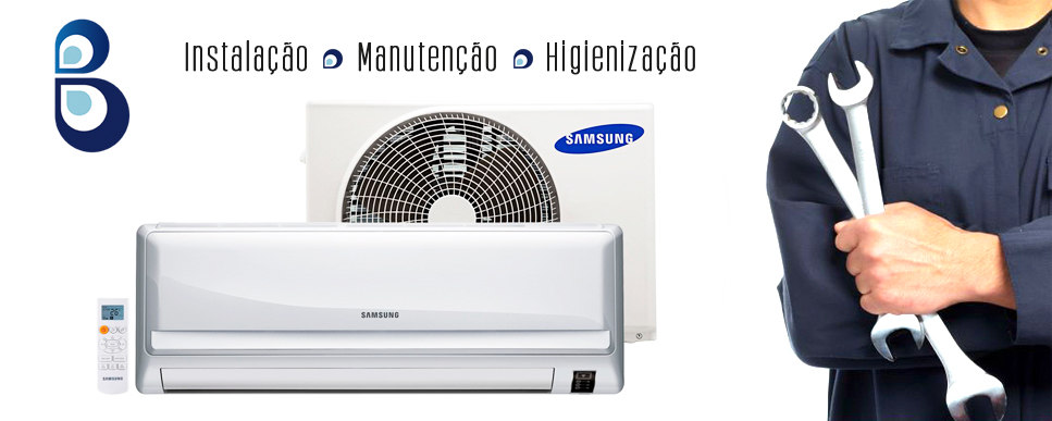 Instalação, manutenção e higienização